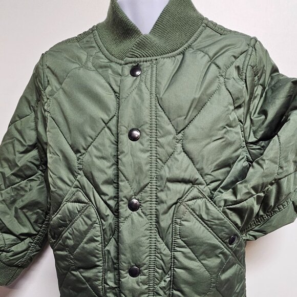 Baby GAP Lightweight button up puffer jacket - Picture 1 of 7